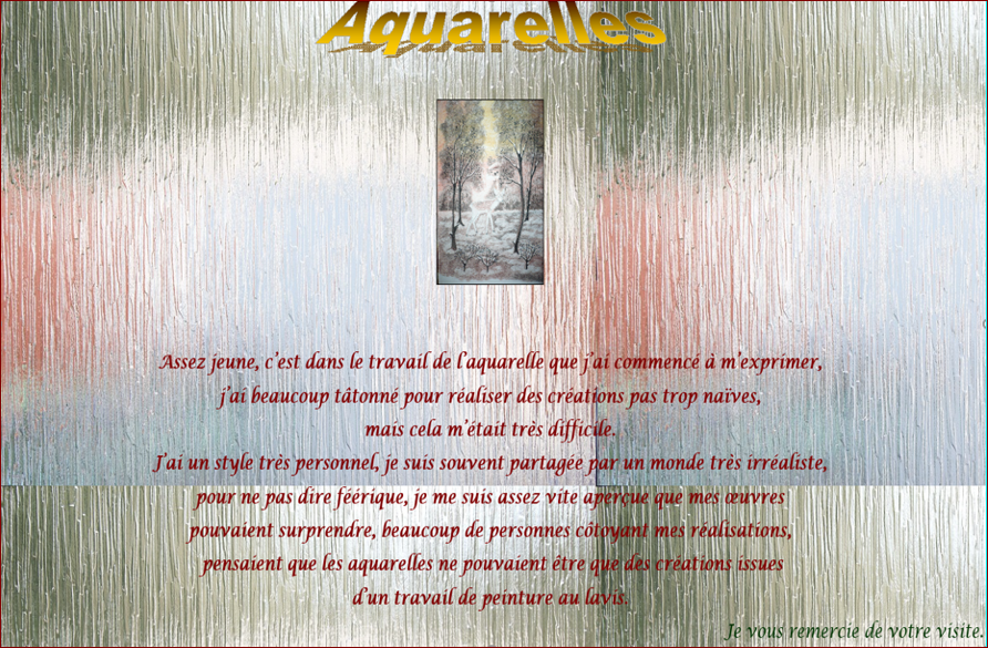 Aquarelles